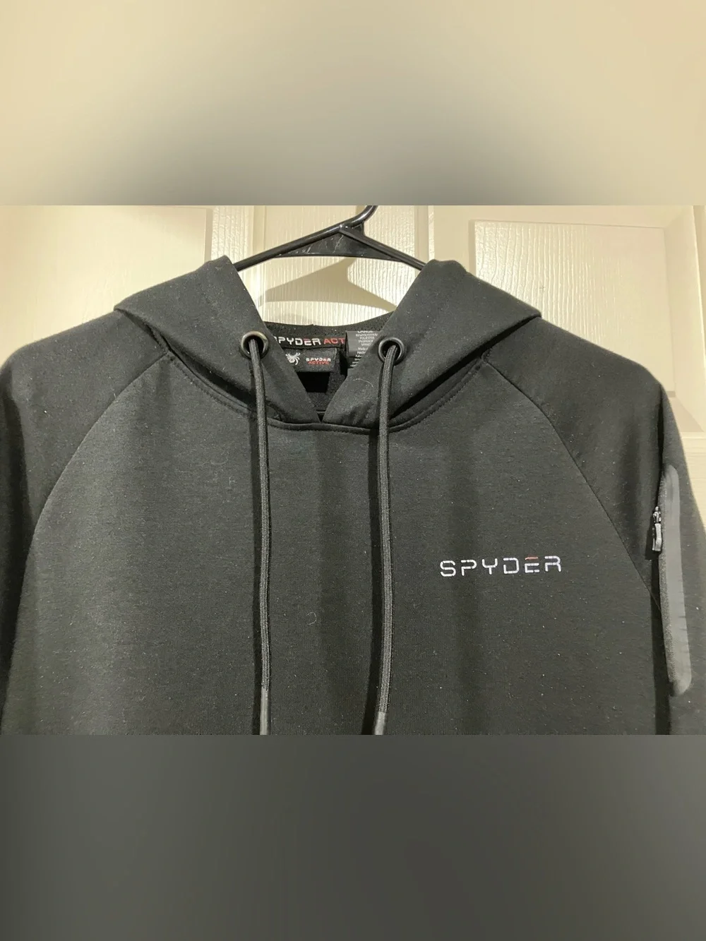 Adult Spyder Active size large pullover hoodie Jackie